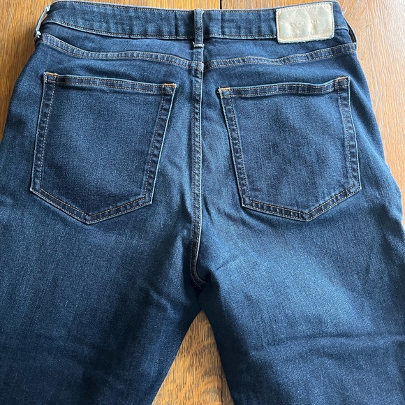Everlane The Curvy High Rise Skinny Jeans Dark Indigo Size 30 Crop - Picture 15 of 15